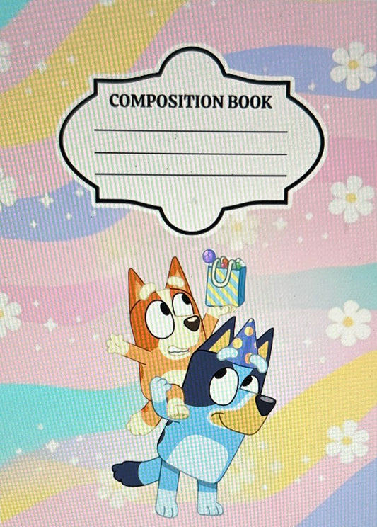 Bluey 6 Composition Notebook