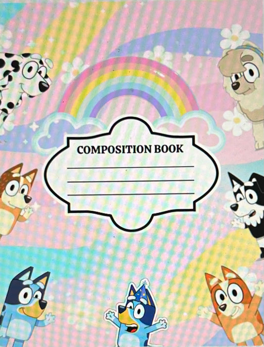 Bluey 11 Composition Notebook