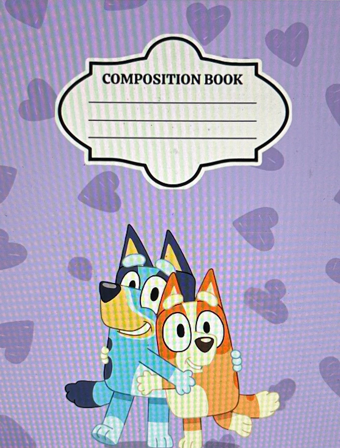 Bluey 5 Composition Notebook