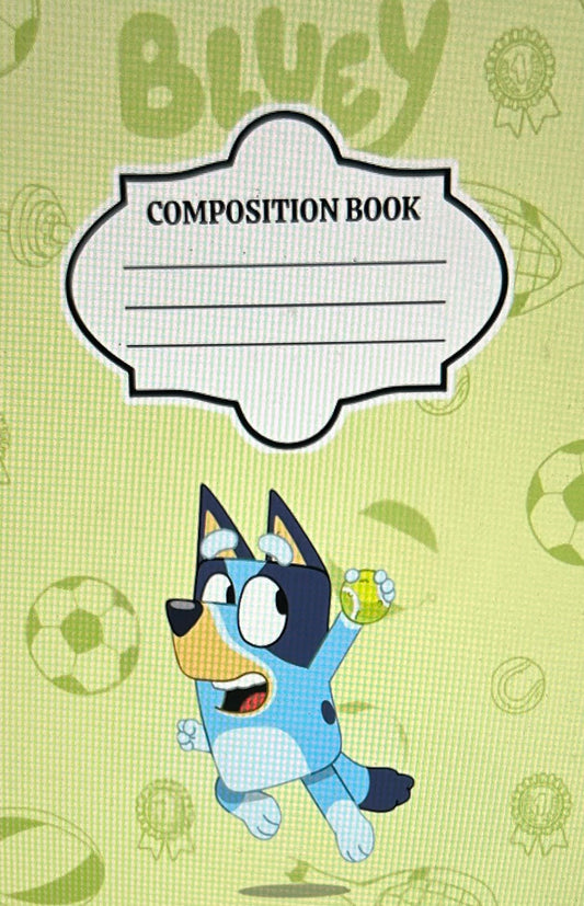 Bluey 14 Composition Notebook