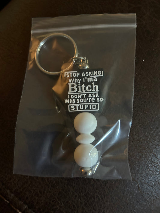 Stop asking keychain bar