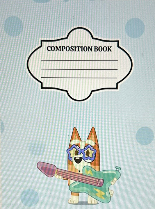 Bluey 7 Composition Notebook