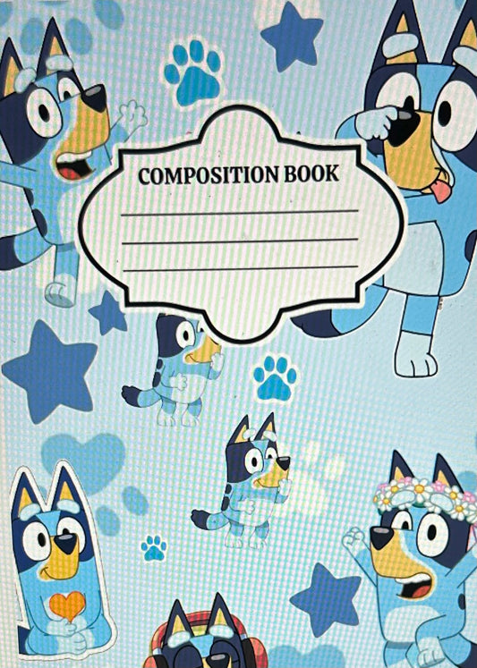 Bluey 15 Composition Notebook