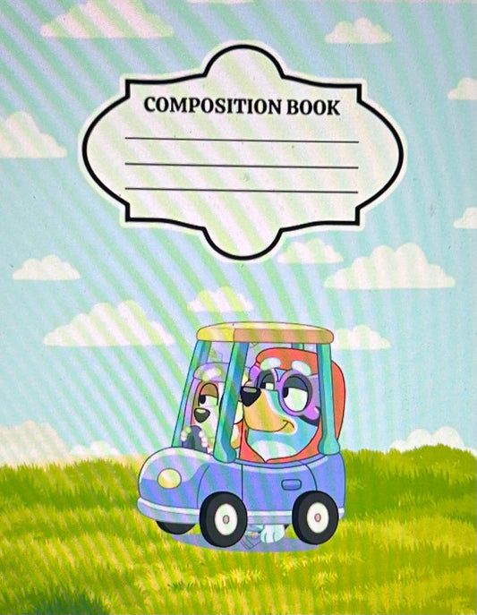 Bluey 1 Composition Notebook