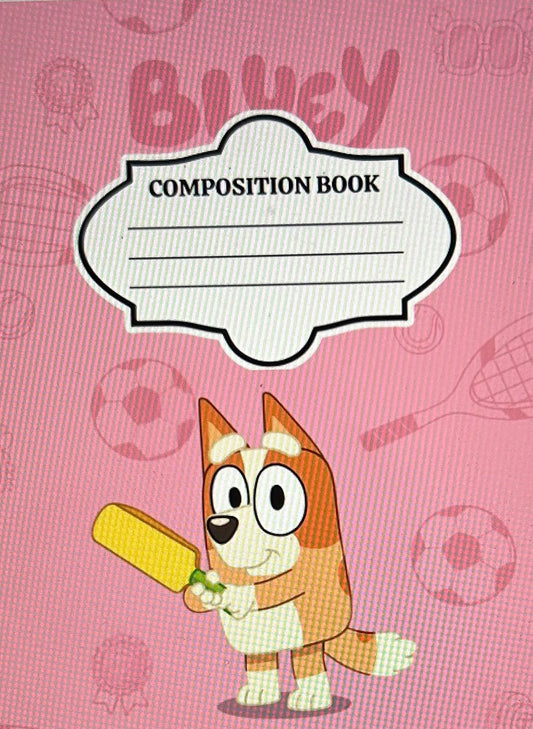 Bluey 13 Composition Notebook