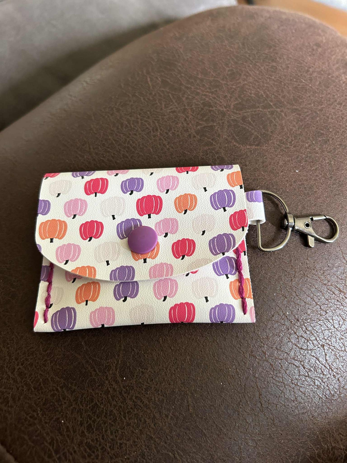 Pumpkin coin purse